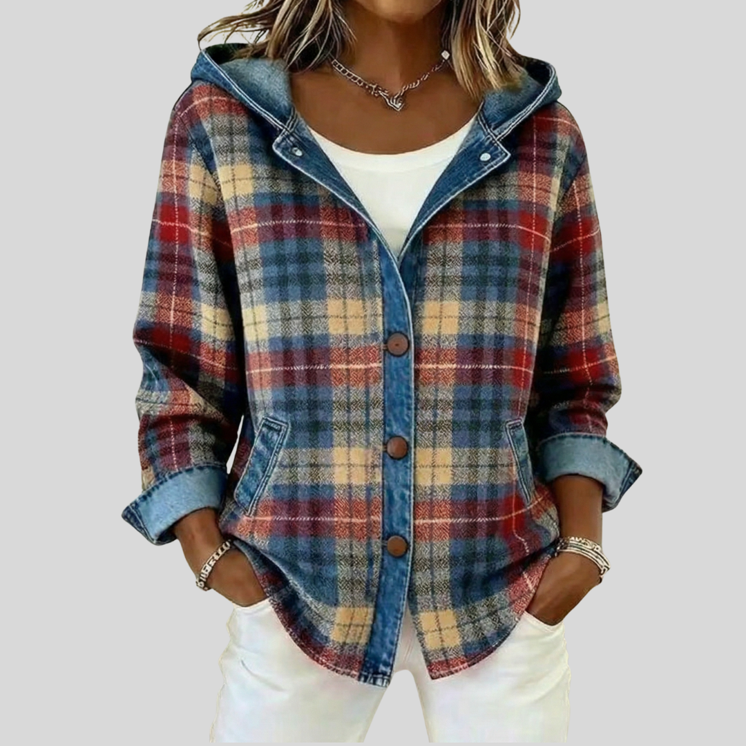 Navy Check / 3XL