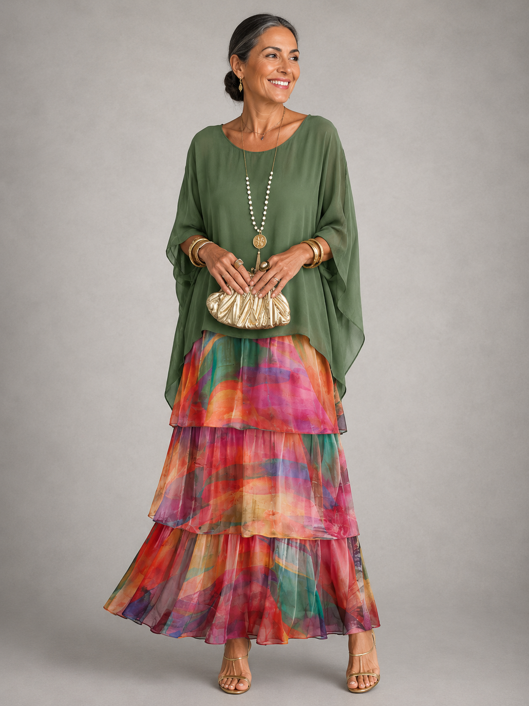 Green & Pink / 4XL