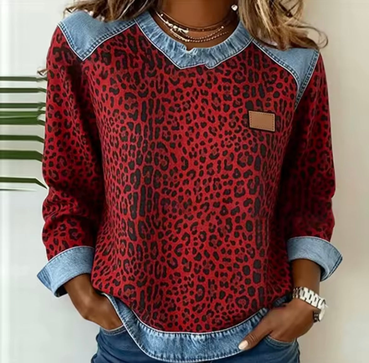 Red Leopard / 3XL