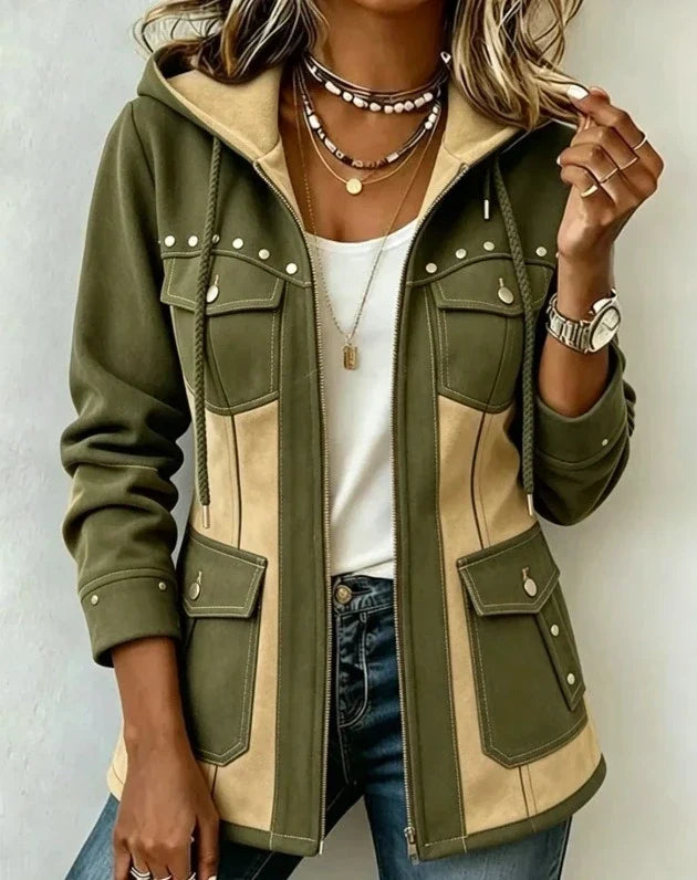 Olive Green / Beige / 5XL