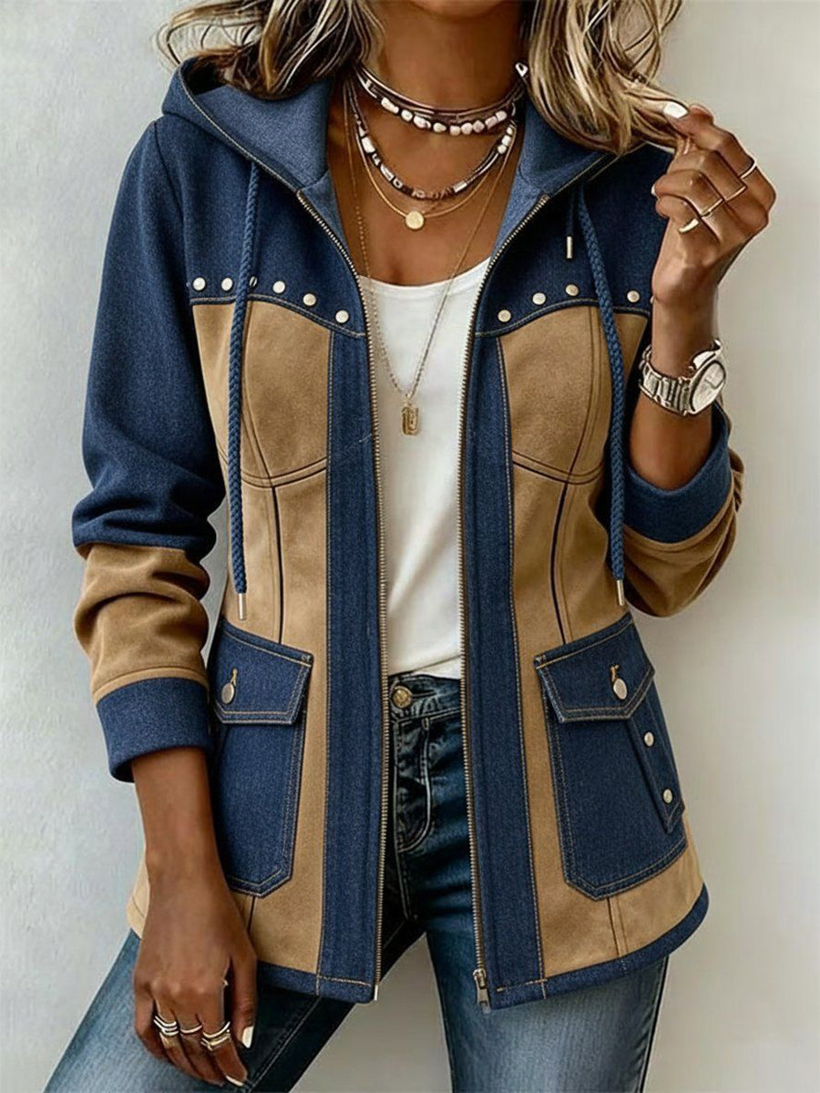 Navy & Camel / 5XL