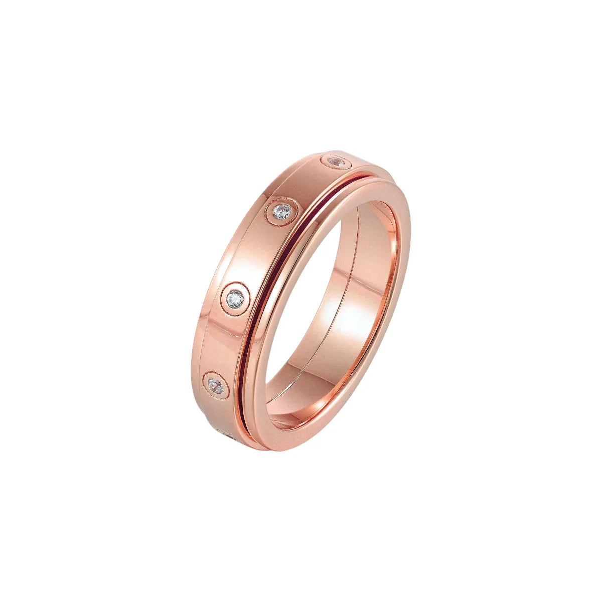 Stainless Steel / Rose Gold / 67/68 | ø21.4